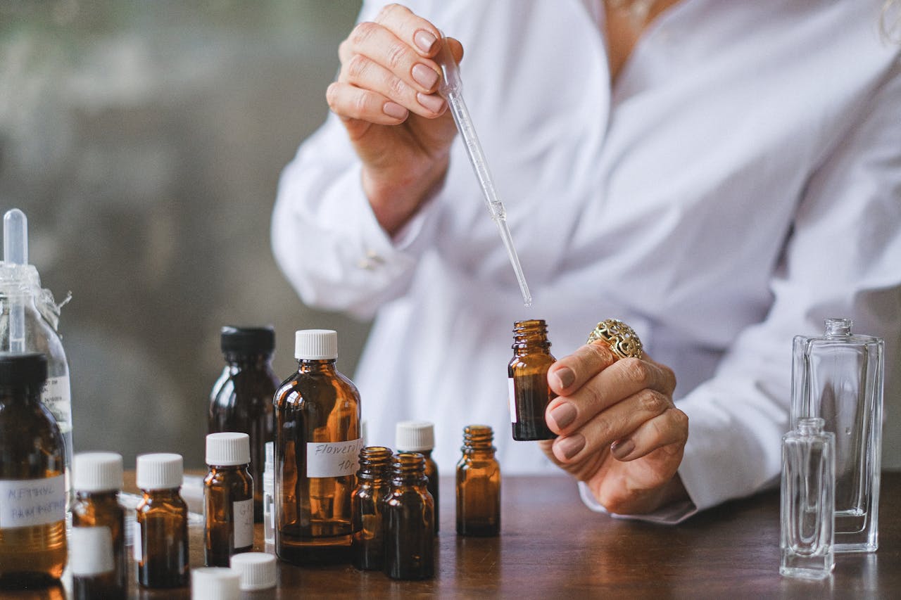 Formulación de aceites botánicos para cosmética natural