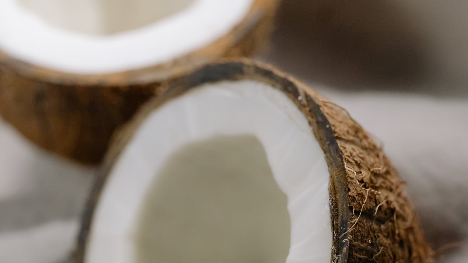 Coco partido, fuente de aceite de coco para cosmética
