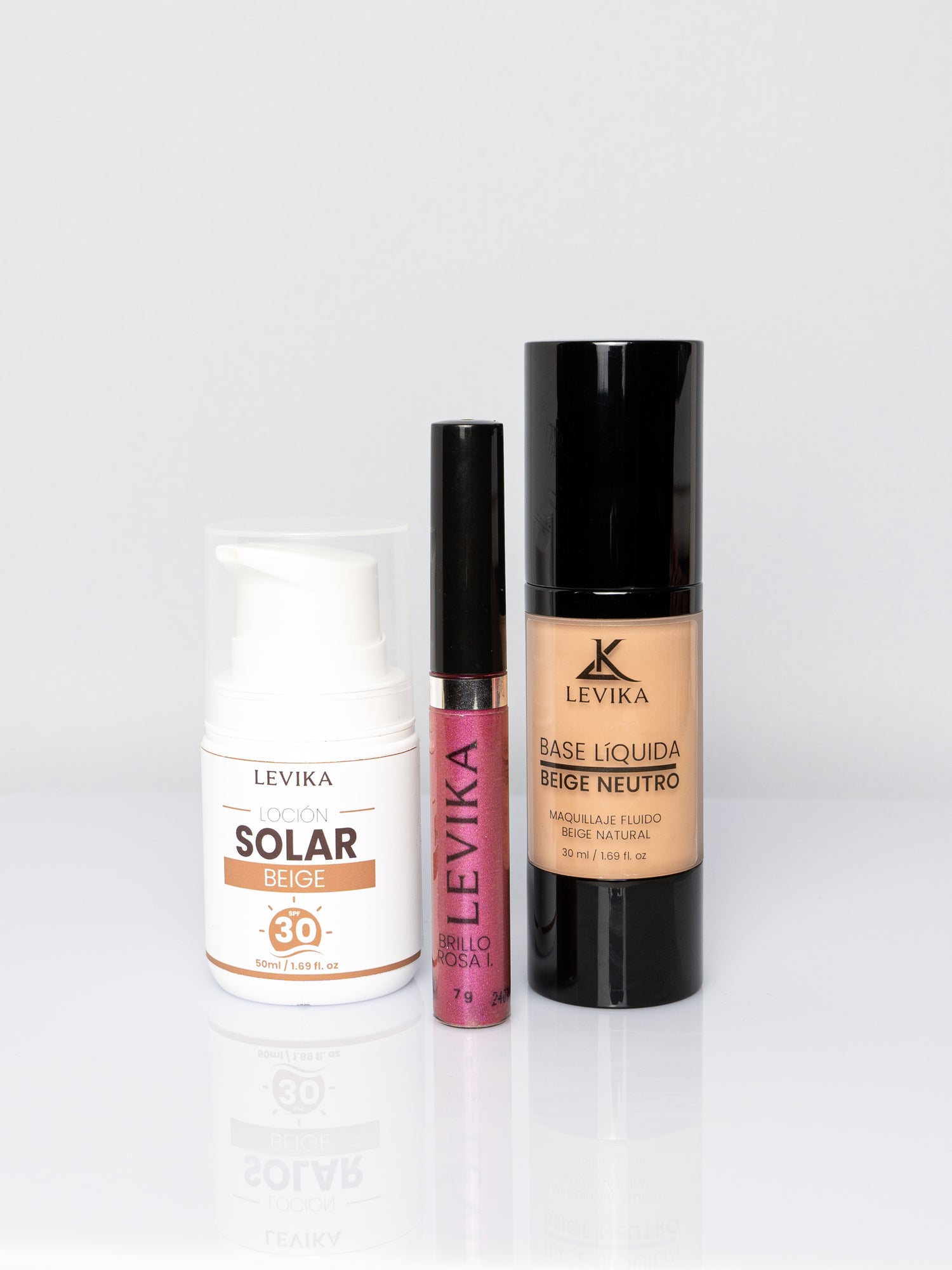 Kit Maquillaje Natural — Rosa Intenso