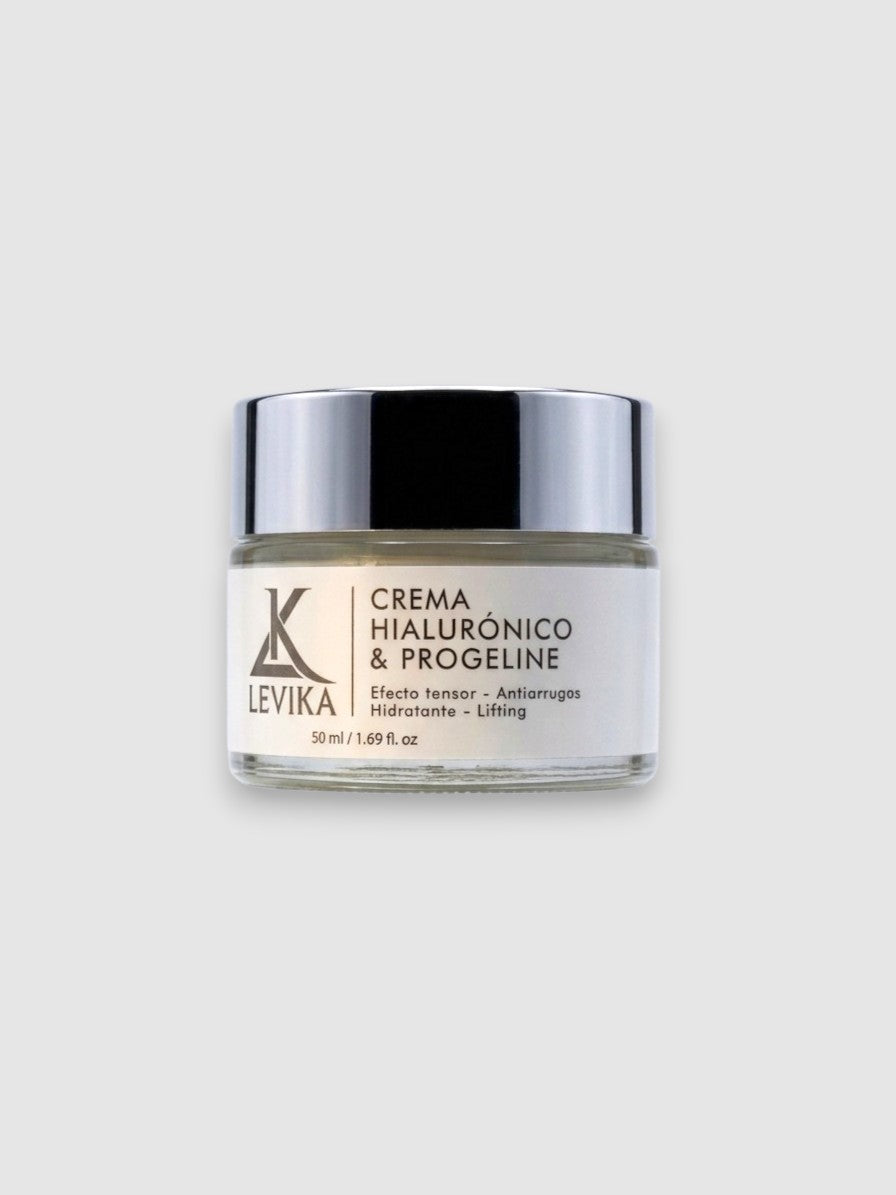 Crema Hialurónico y Progeline LEVIKA - Tarro 50ml efecto lifting