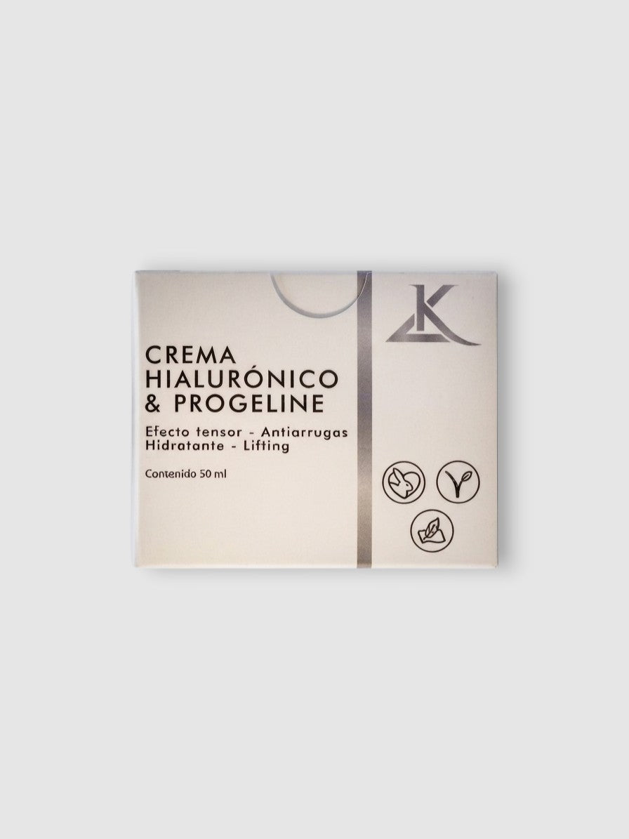 Crema Hialurónico y Progeline LEVIKA - Crema facial reafirmante