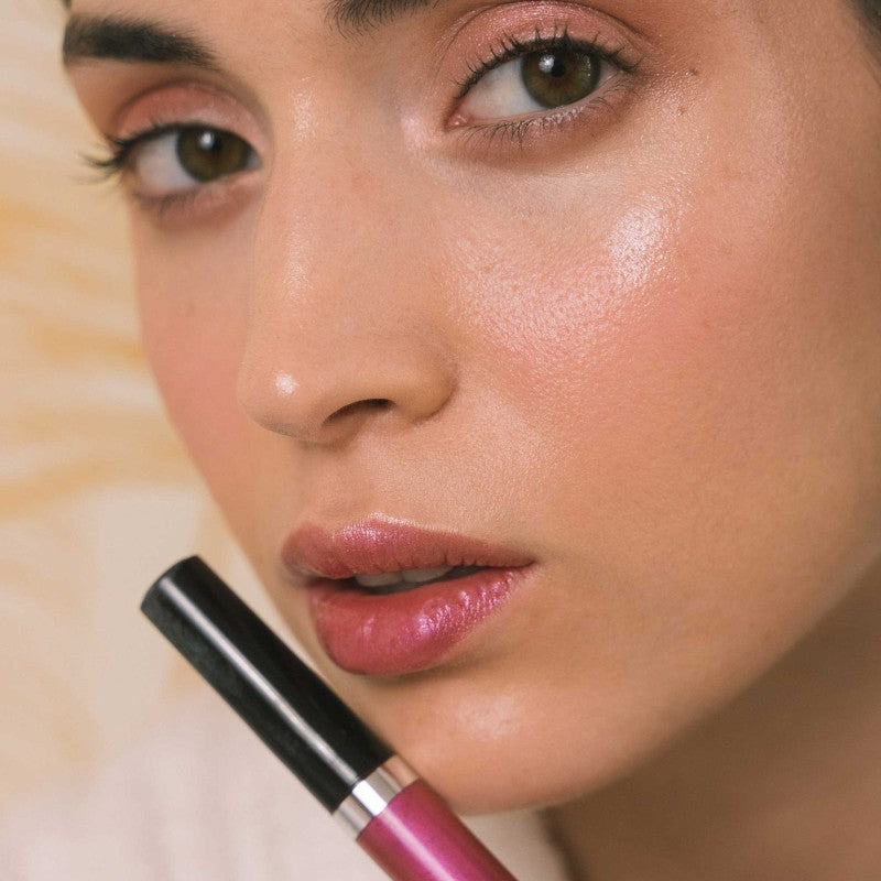 Brillo de Labios Rosa Intenso - LEVIKA cosmética natural
