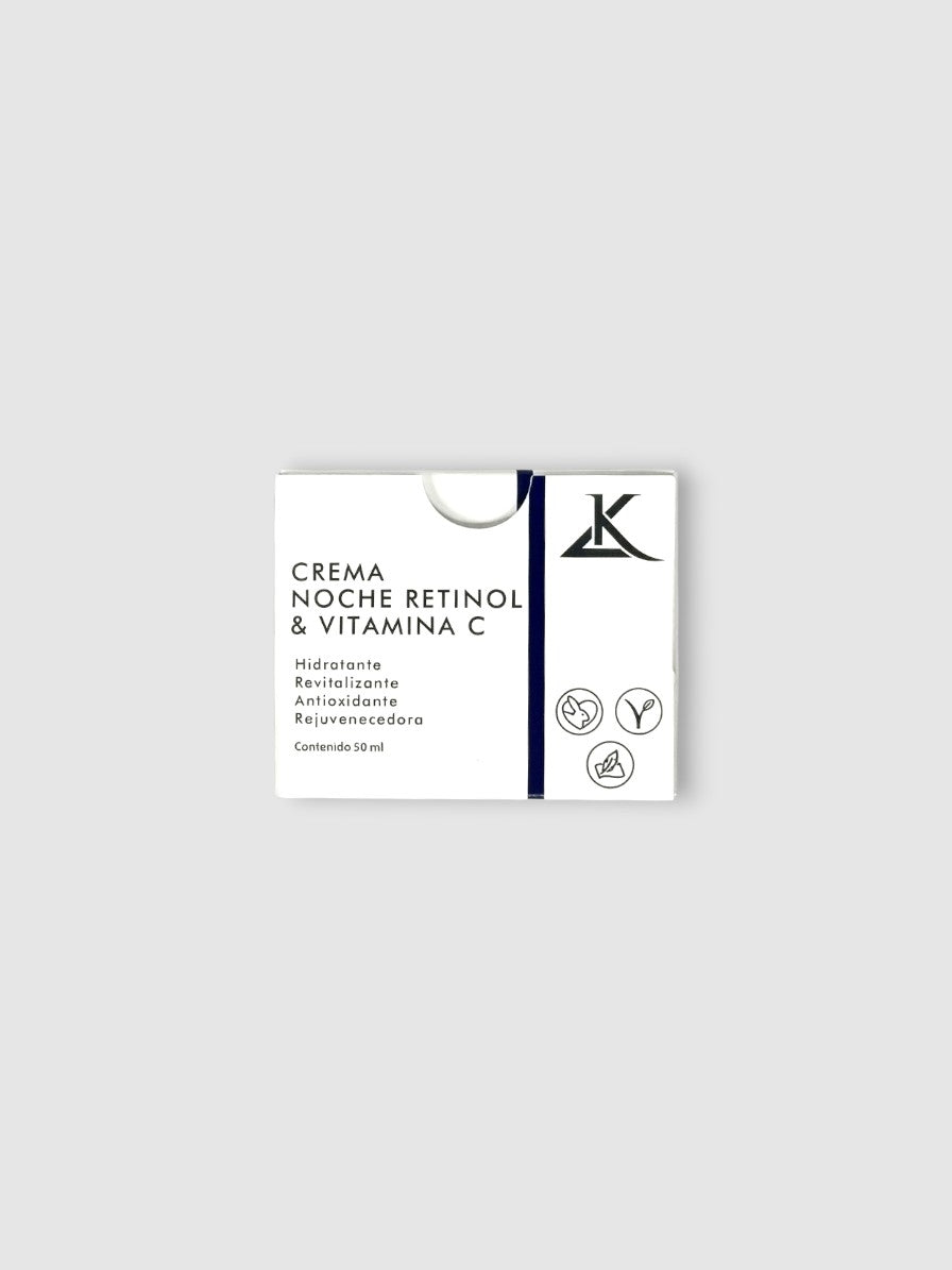 Crema Retinol y Vitamina C LEVIKA - Caja del producto
