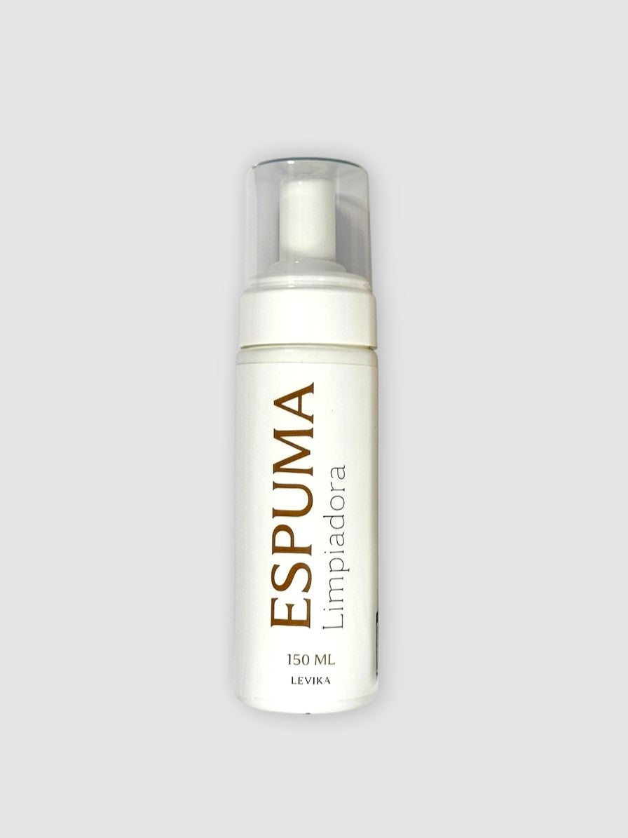 Espuma Limpiadora Facial LEVIKA - Envase 150ml con dispensador