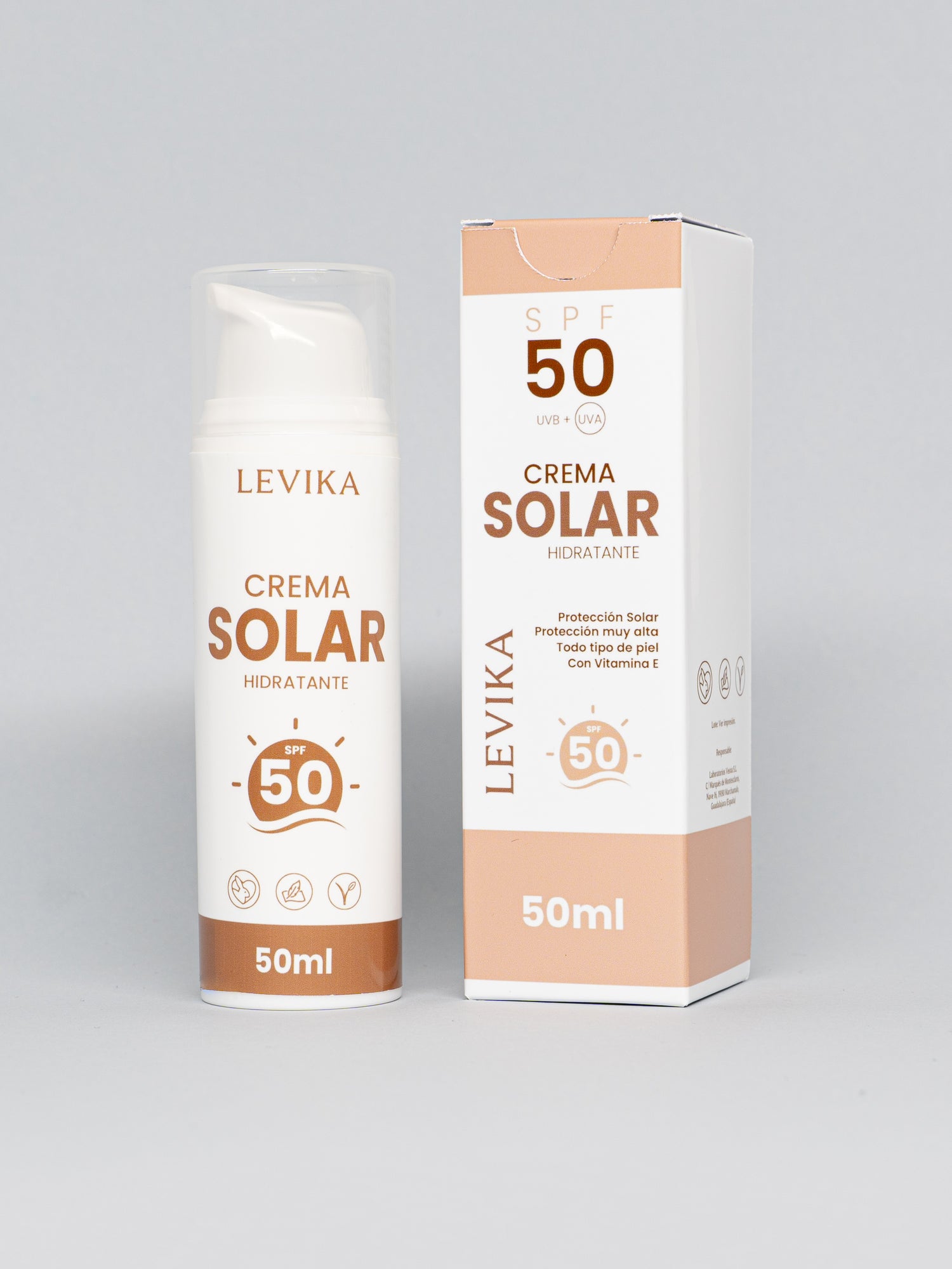 Crema Solar Hidratante SPF50