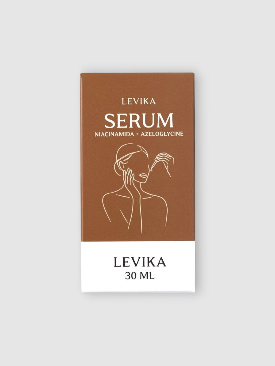 Sérum Niacinamida Azeloglicina LEVIKA - Caja del producto